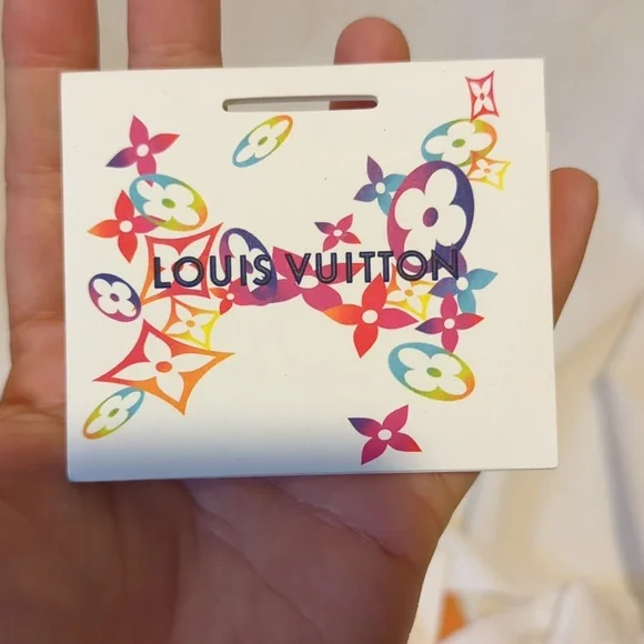 Authentic Louis Vuitton jewelry bags (2) with matching ribbon, note card,receipt - Picture 4 of 6